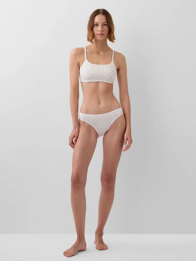 Bralette aus Bio-Stretch-Baumwolle