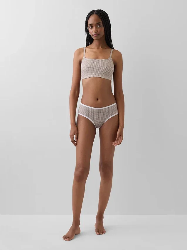 Bralette aus Bio-Stretch-Baumwolle
