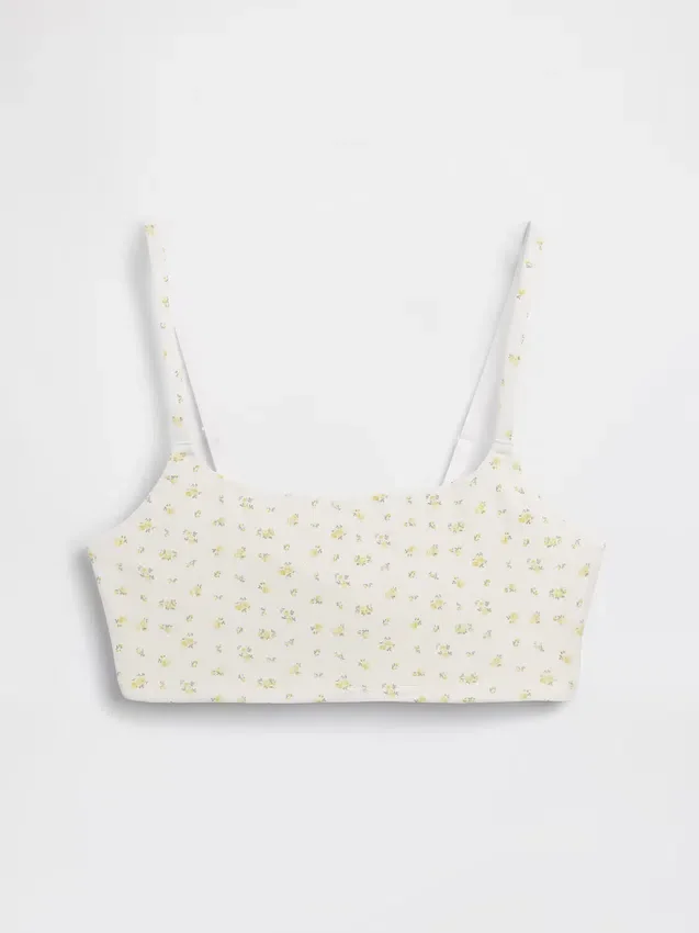 Bralette aus Bio-Stretch-Baumwolle