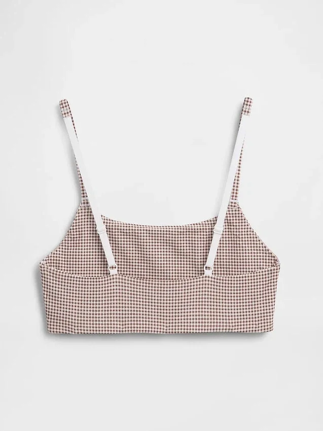 Bralette aus Bio-Stretch-Baumwolle