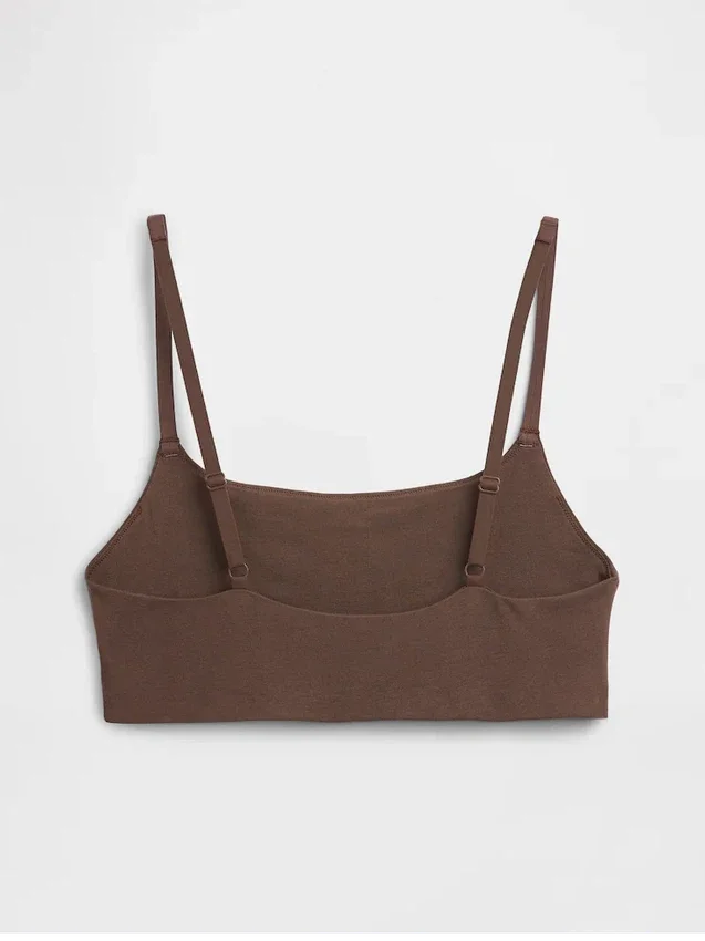 Bralette aus Bio-Stretch-Baumwolle