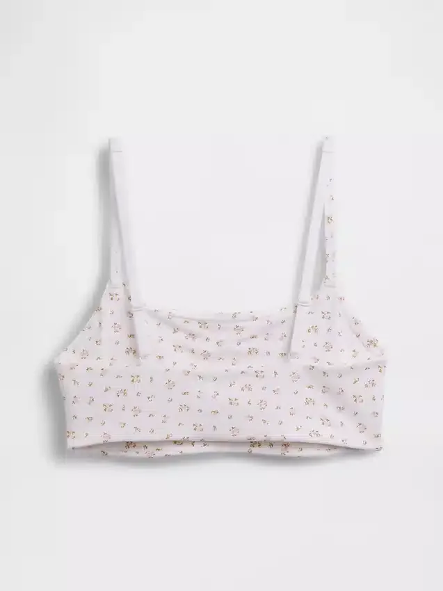 Bralette aus Bio-Stretch-Baumwolle