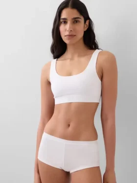 Bralette aus Bio-Stretch-Baumwolle mit Gap Logo