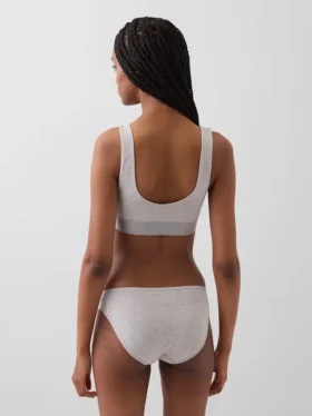 Bralette aus Bio-Stretch-Baumwolle mit Gap Logo