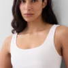 Bralette aus Bio-Stretch-Baumwolle mit Gap Logo
