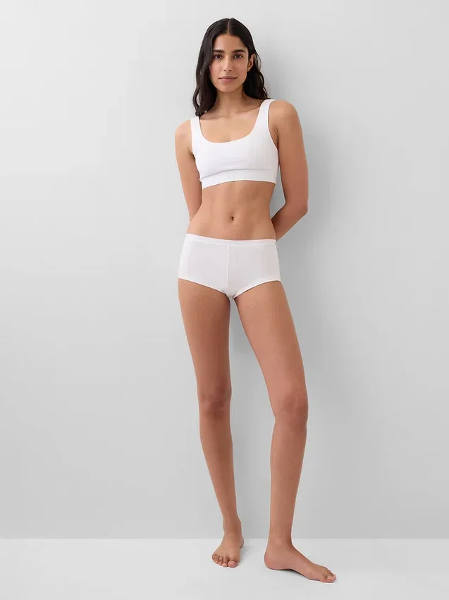 Bralette aus Bio-Stretch-Baumwolle mit Gap Logo