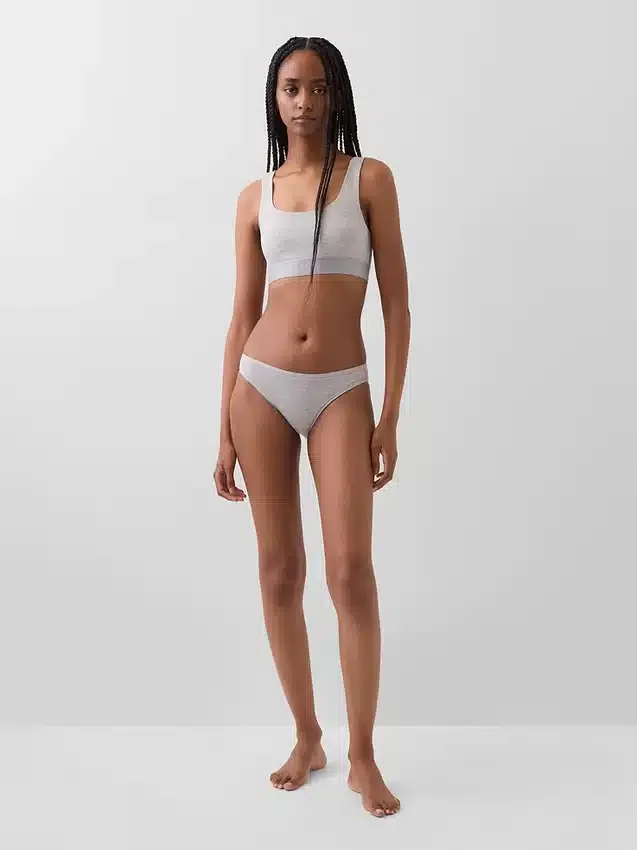 Bralette aus Bio-Stretch-Baumwolle mit Gap Logo