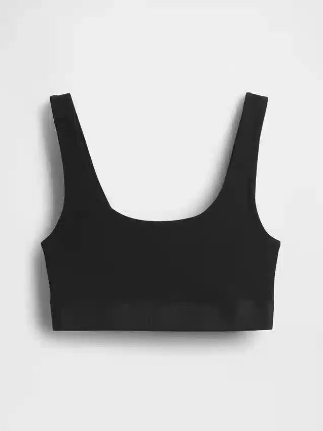 Bralette aus Bio-Stretch-Baumwolle mit Gap Logo