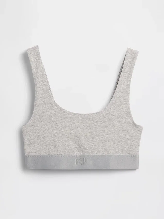 Bralette aus Bio-Stretch-Baumwolle mit Gap Logo