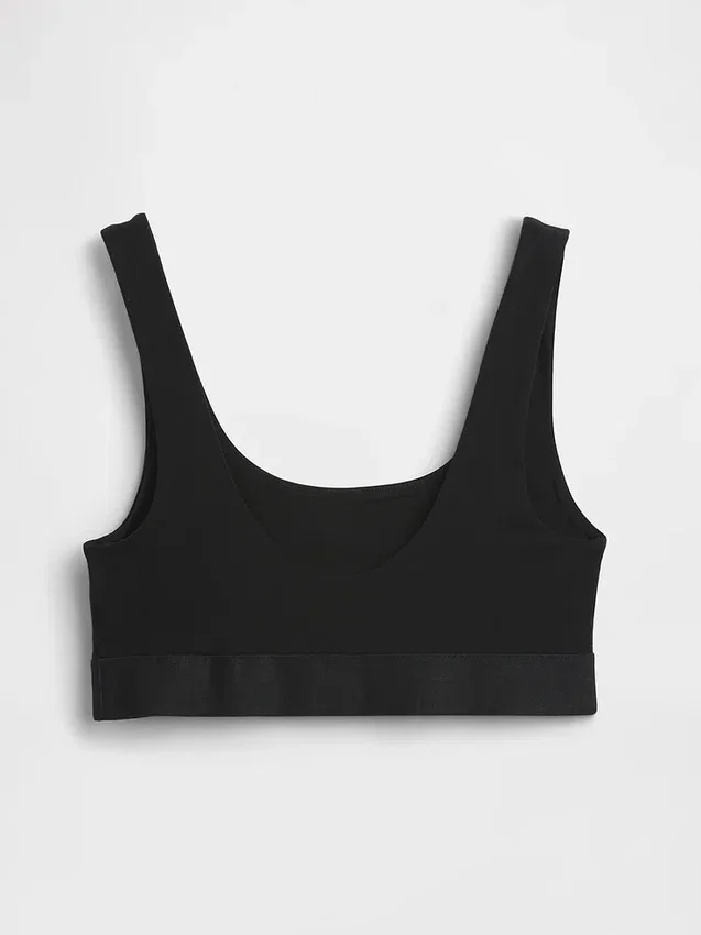 Bralette aus Bio-Stretch-Baumwolle mit Gap Logo