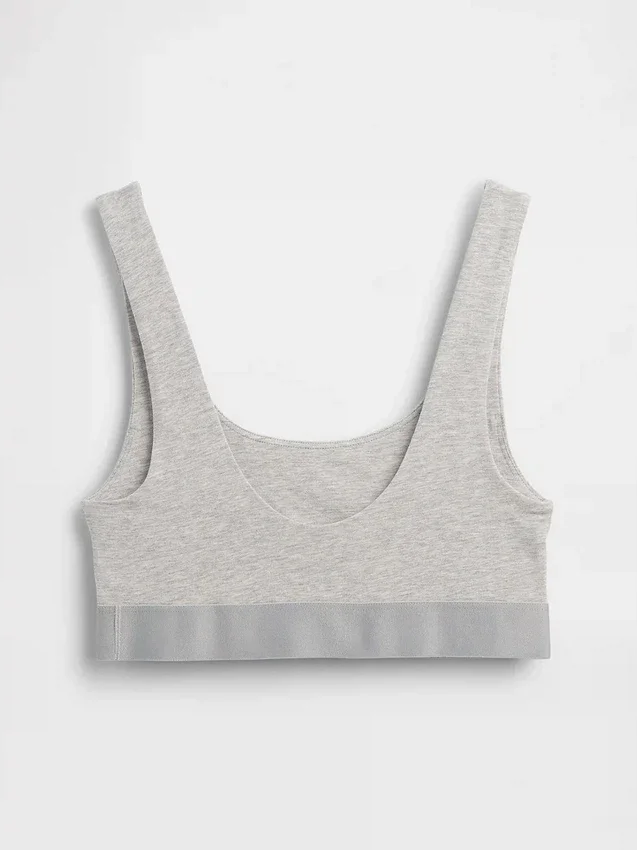 Bralette aus Bio-Stretch-Baumwolle mit Gap Logo