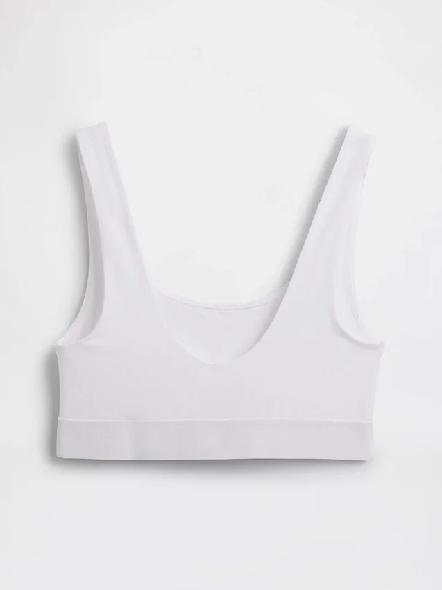 Bralette aus Bio-Stretch-Baumwolle mit Gap Logo