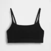 Bralette aus Bio-Stretch-Baumwolle mit Logo