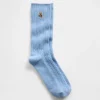 Brannan Bear Crew-Socken mit Zopfmuster