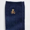 Brannan Bear Crew-Socken mit Zopfmuster