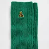 Brannan Bear Crew-Socken mit Zopfmuster