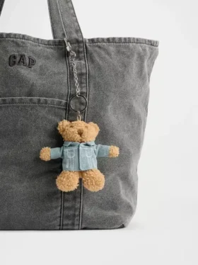 Brannan Bear Jeansjacke-Taschenanhänger