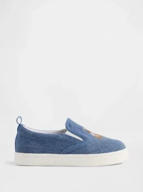 Brannan Bear Slip-On-Sneaker aus Denim für Kleinkinder