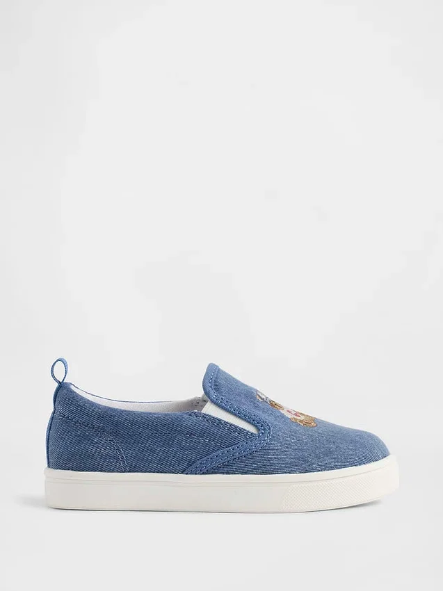 Brannan Bear Slip-On-Sneaker aus Denim für Kleinkinder