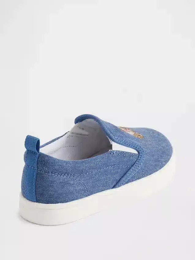 Brannan Bear Slip-On-Sneaker aus Denim für Kleinkinder
