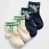 Brannan Bear Varsity-Logo-Crew-Socken für Baby & Kleinkind (2er-Pack)