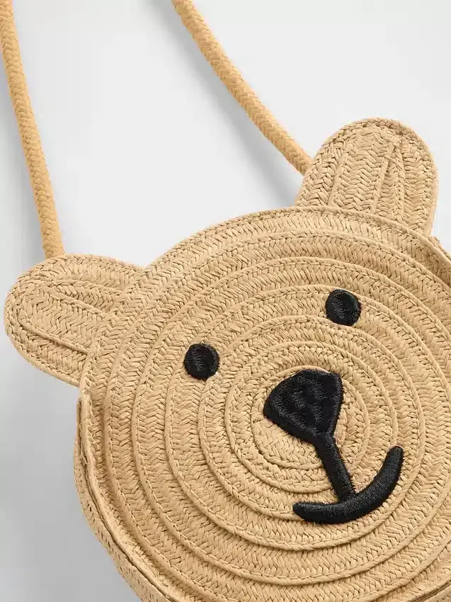 Brannan-Bär-Strohtasche für Kleinkinder