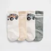 Brannan-Bär- und Streifen-Socken für Baby & Kleinkind (4er-Pack)