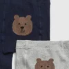 Bären-Strumpfhosen für Kleinkinder (2er-Pack)