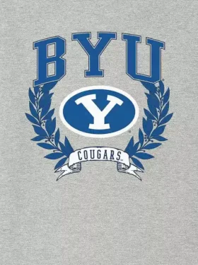Brigham Young University „Laurels“ – T-Shirt mit dunklem Aufdruck