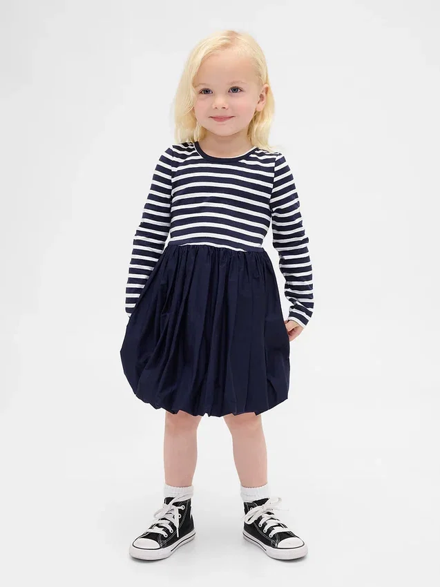 Bubble-Kleid aus verschiedenen Materialien für Baby & Kleinkind