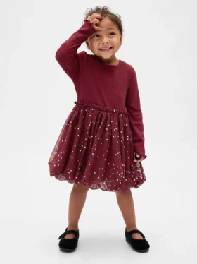 Bubble-Kleid aus verschiedenen Materialien für Baby & Kleinkind