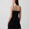 Cami-Top mit Spitzenbesatz