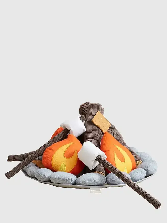 Campout-Lagerfeuer- und S’mores-Spielzeug für Kleinkinder