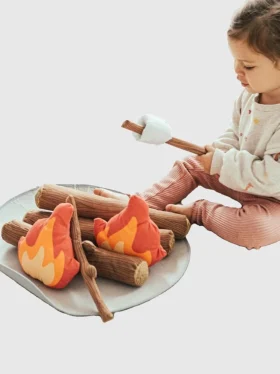 Campout-Lagerfeuer- und S’mores-Spielzeug für Kleinkinder