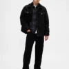 Canvas-Daunenjacke