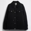Canvas-Daunenjacke
