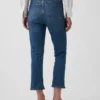 Capri-Jeans mit hoher Leibhöhe
