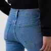 Capri-Jeans mit niedriger Leibhöhe