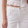 Capri-Jeans mit niedriger Leibhöhe