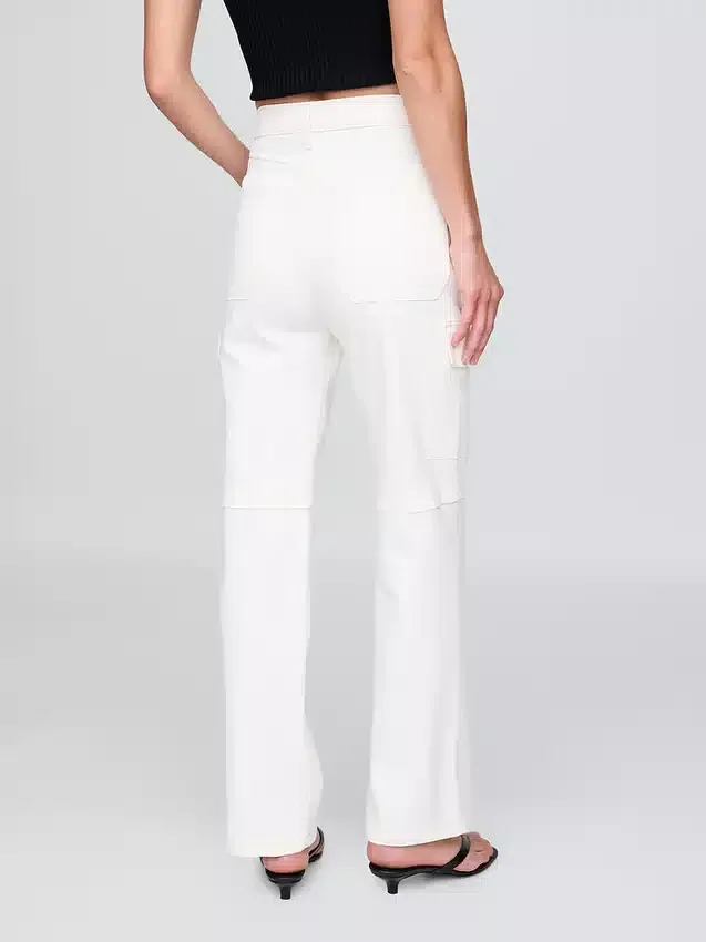 Cargo-Jeans mit mittlerer Leibhöhe im 90er-Jahre-Stil, locker geschnitten