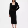CashSoft-Cardigan in kurzer Länge