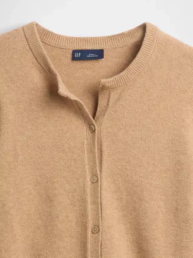 CashSoft-Cardigan in kurzer Länge