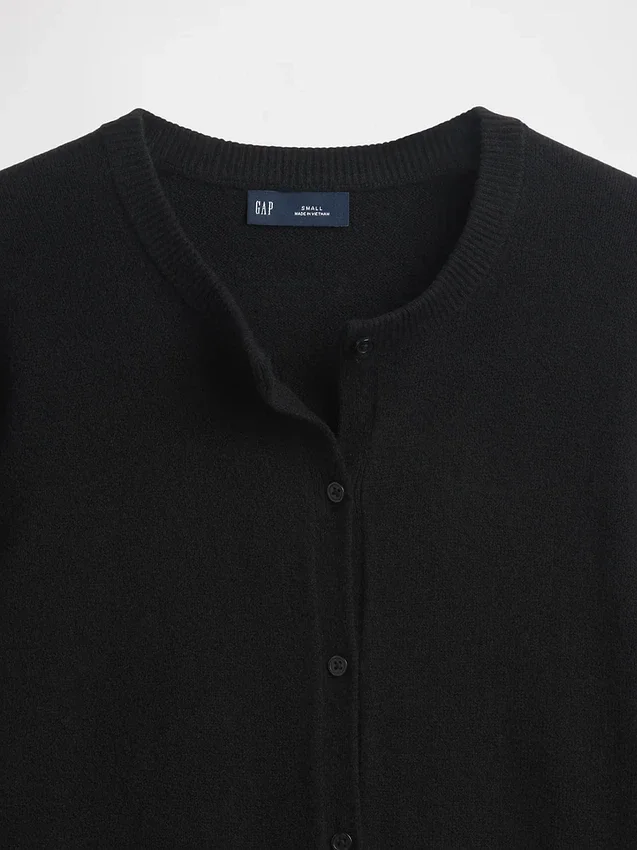 CashSoft-Cardigan in kurzer Länge