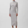 CashSoft Maxi-Pullover-Kleid mit Rollkragen