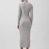 CashSoft Maxi-Pullover-Kleid mit Rollkragen