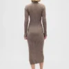 CashSoft Maxi-Pullover-Kleid mit Rollkragen