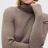 CashSoft Maxi-Pullover-Kleid mit Rollkragen