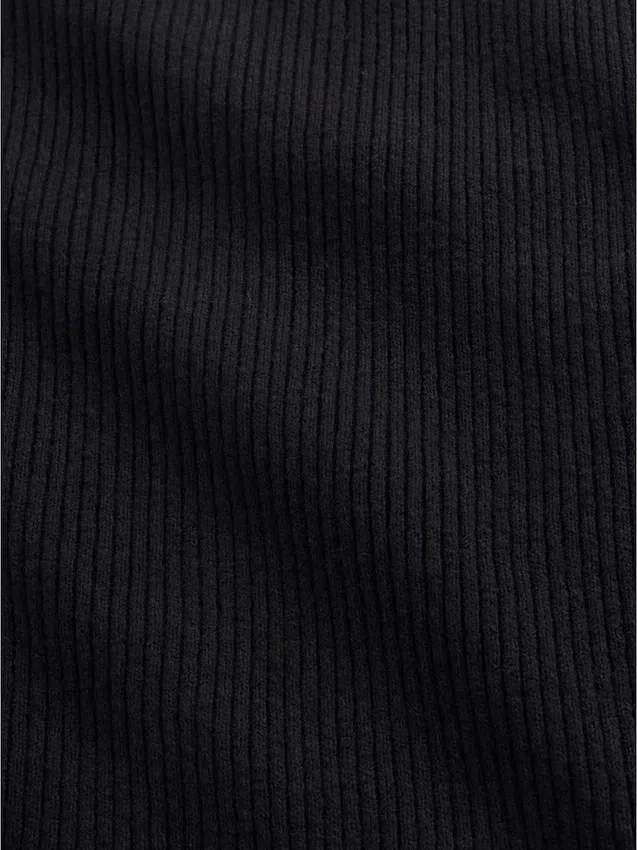 CashSoft-Midi-Pullover-Kleid mit Rippbündchen