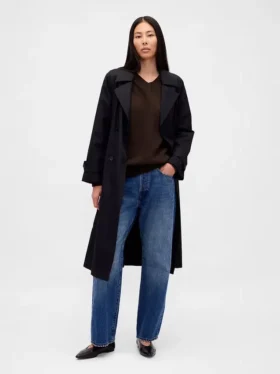 CashSoft Oversize-Pullover mit V-Ausschnitt