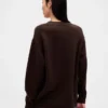 CashSoft Oversize-Pullover mit V-Ausschnitt